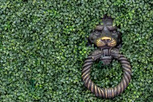 Aphrodite Copper Door knocker.