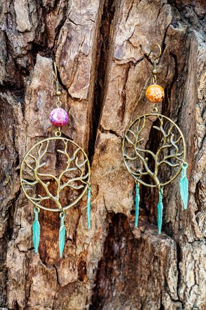 Dream Catcher Earrings