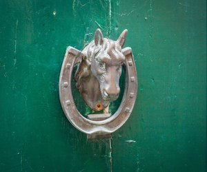 Aphrodite Copper Door knocker.