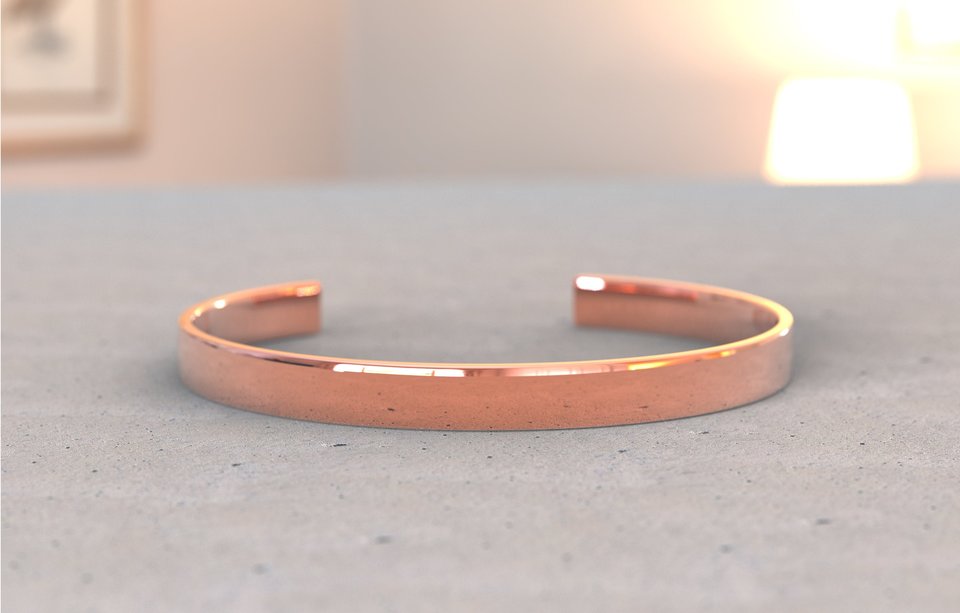 Romantic Style copper bracelet